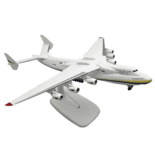Fémötvözet Antonov An-225 Mriya repülőgép modell 1/400 méretarányú replika játék gyűjteménybe