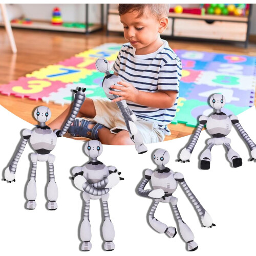 Το βελούδινο παιχνίδι Wild Robot, ρυθμιζόμενο βελούδινο παιχνίδι ρομπότ 13,7 ιντσών, 2