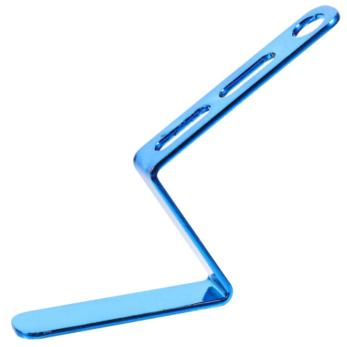 Motorcycle Extension Bracket Blue Aluminum Alloy 1pc 1