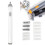 Kit de radieră electrică cu baterii, 1 set 4