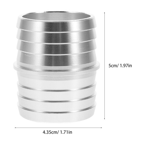 Aluminium Radiatorslangeadapter Silver1Pack Kølesystemopgradering 1