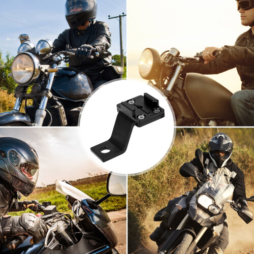 Supporto per specchietto retrovisore da moto, supporto per action camera da moto (3,15 x 1,77 x 0,59 pollici) 2