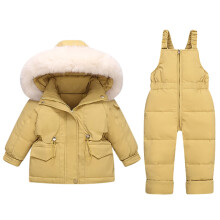 Kids Ski Suit Set Waterproof Thermal Insulated Snowsuit