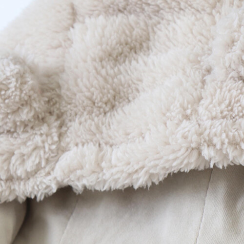 Βρεφική Φόρμα Χιονιού Gallickan Fleece, Ολόσωμη Φόρμα με Κουκούλα για Κορίτσια & Αγόρια 2