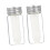 Biodegradable Corn Dental Floss for Adults with Slim Thread and Protected Handle Grip 2Pcs 1