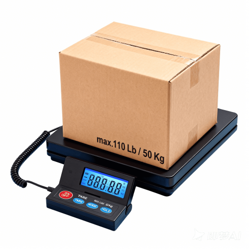 Ψηφιακή ζυγαριά υψηλής ακρίβειας 110lb/50kg, LCD με συγκράτηση/απόβαρο,