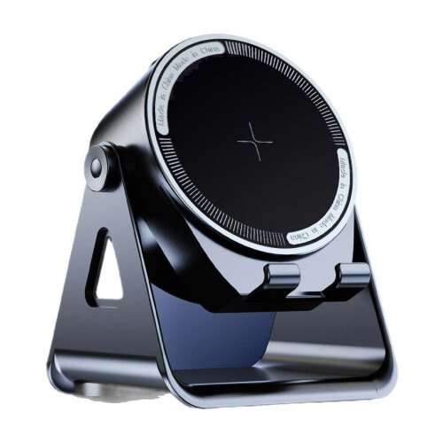Βάση ασύρματου επαγωγικού ηχείου με Bluetooth, φωτισμό RGB και βάση τηλεφώνου (4–13") –