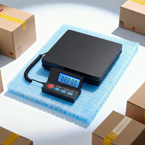 Ψηφιακή ζυγαριά υψηλής ακρίβειας 110lb/50kg, LCD με συγκράτηση/απόβαρο, 1