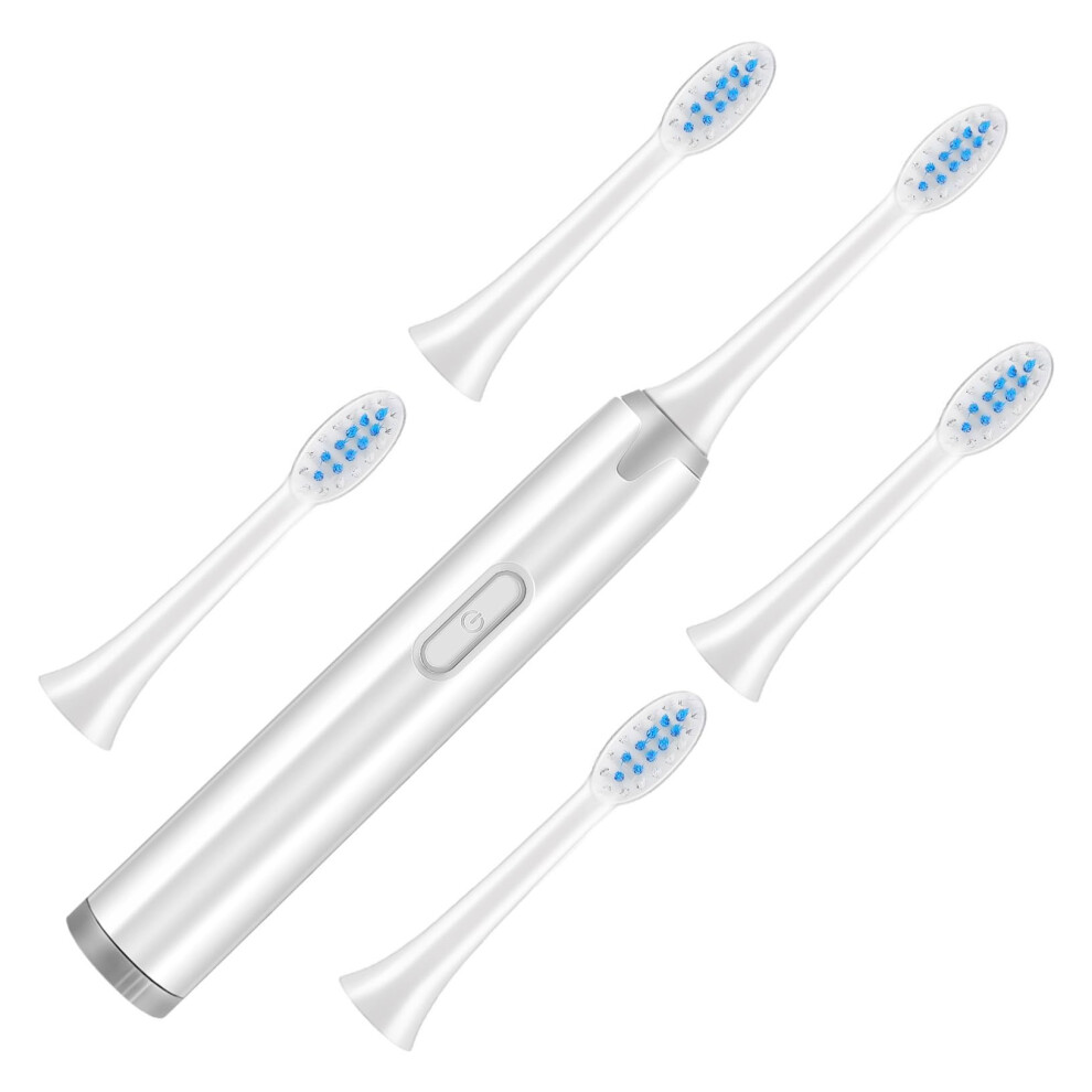 Electric Toothbrush with Soft Bristles for Adults, Compact Travel Design and Multiple Modes