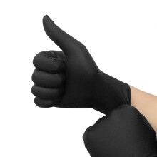 Multifunctionele nitrilhandschoenen, waterdichte veiligheidshandschoenen voor monteurs en industrieel gebruik, 8,0 g, antislip diamantpatroon,