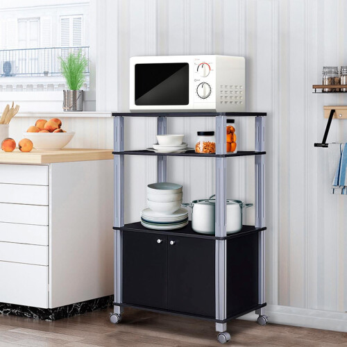 Giantex Bakers Rack Ράφια Φούρνου Μικροκυμάτων Ράφια Κουζίνας Αποθήκευση Οργάνωση 1
