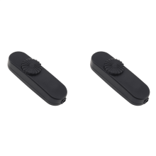 2X LED-dimmerbrytare med full räckvidd, roterande inbyggd lampa för 220V bordslampor/lampor