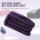 Full Comforter Set Quilted Down Alternative 3 pcs Purple 7