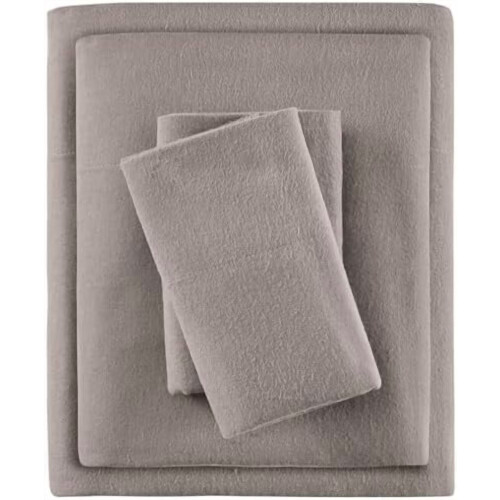 Σετ σεντόνια True North Cozy Flannel 100% βαμβακερά – Σχέδιο με ζώα/αστέρια, εξαιρετικά