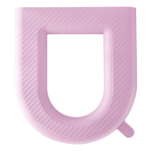Coussin de siège de toilette imperméable en forme de U 43 x 39 cm