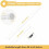 Verstelbare spanstang 28-48 inch, 1/2" diameter, 4 stuks 3
