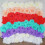BalsaCircle4Pieces12" Roses artificielles blanches géantes Décor mural Fête 4