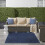 Home Essentials Solid Contemporary Midnight Blue 4' X 6' Area Rug, 4' X 6' 8