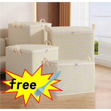 Heavy Duty Closet Storage Bins & Extra Large Clothing Bags with Reinforced Handles, Thickened Double Zipper – Space-Saving Travel Storage
