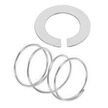 Kit de ressorts et rondelles en acier inoxydable (1 jeu) - Accessoires d'installation rapide compatibles avec les robots KitchenAid de 3,5 Ă 7