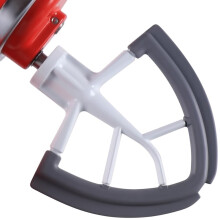 Batteur Ă bord flexible pour robots de cuisine KitchenAid Ă tĂŞte inclinable de 4,5 Ă 5 pintes