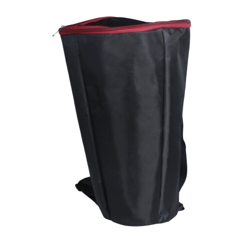 Bolsa de transporte para tambor africano Djembe de 8 polegadas, mochila impermeável e resistente à chuva, preta. 1