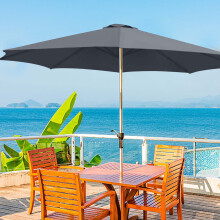 Outdoor Umbrella Replacement Cover – Center Pole Banana Style, Sun & Rain Proof, Compatible with [Brand/Model if specified]