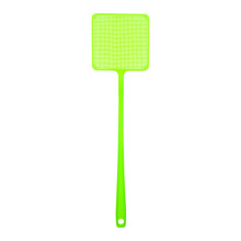 XIAOLE Colorful Long-Handle Heavy-Duty Fly Swatter, Thick Plastic Bug Swatter for Indoor & Outdoor – Green, Compatible with Standard Handles