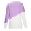 Top viola a maniche lunghe da donna, camicette con scollo a V e stampa floreale da donna-M 5