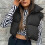 Γυναικεία Μπουφάν, Γιλέκο, Αμάνικο, 2025, Casual, Χειμερινό, Ζεστό, Κοντό Γιλέκο, Ελαφρύ, 2