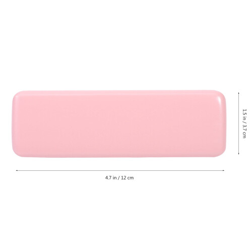 2Pcs Pink Square Wood Cabinet Door Hardware for Kitchen Decorative Drawer Pulls 1