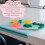 Set de table en silicone pour tout-petits avec rebord rebordé 2