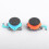 3D Metal Replacement Joystick for Switch2Left and Right Controllers,Blue and Red,2pcs 5