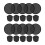 Foldable Flying Disc Fan 9.8 inch black 10 pieces 2