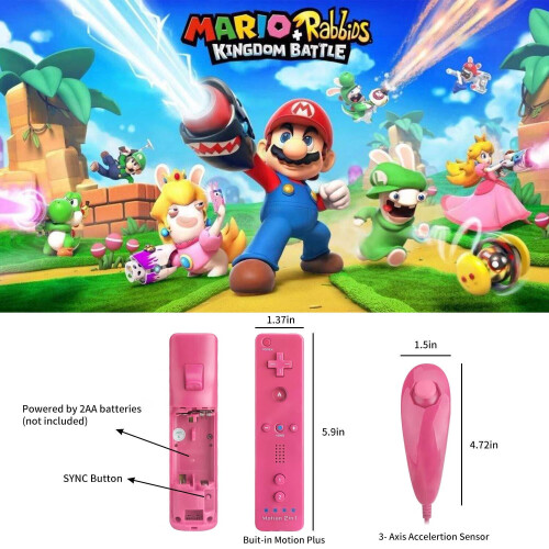 Ασύρματο Wii Remote και σετ Nunchuck 2