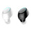Mini écouteurs Bluetooth invisibles blancs, autonomie de 12 h. 2