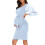Φόρεμα μίντι εγκυμοσύνης με φλοράλ πλέγμα και μακριά μανίκια Bishop, Φθινοπωρινό 1