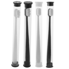 Soft Bristle Travel Toothbrush 4 Pack with Extra Soft Folding Design for Gentle Gum Care