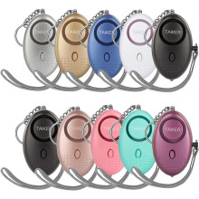 Personal Alarm for Women 140dB LED Keychain 10 Pack