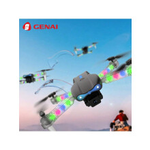 Drone RC GENAI E99Plus com giro de 360 e voo de 6 minutos.