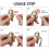 Personal Alarm for Women 140dB LED Keychain 10 Pack 4