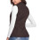 Vest for Women Winter Fall Basic Button Vest Solid Keep Warm Sleeveless Jacket with Pocket,Coffee 4