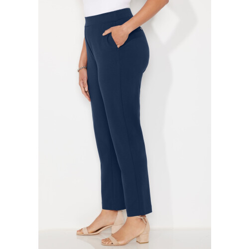 Γυναικείο παντελόνι Liz&Me Slim Leg Ponte για μεγάλα μεγέθη 2