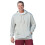 KingSize herre stor og høj fleece pullover-hættetrøje 1
