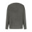 Pulls d'hiver unis pour femmes, col V, amples, manches longues, gris 4