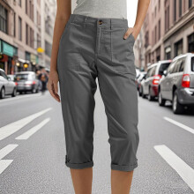 Spodnie cargo damskie cargo capri spodnie capri eleganckie joggersy swobodne spodnie wciągane skrócone z kieszeniami spodnie robocze, limitowana