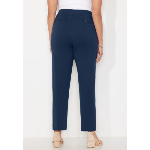 Γυναικείο παντελόνι Liz&Me Slim Leg Ponte για μεγάλα μεγέθη 1