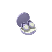 Ear Plugs for Sleeping Noise Cancelling, Reusable Soft Silicone Earplugs for Sleep, Study, Travel (Purple, M)
