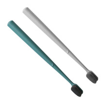 Soft Bristle Adult Toothbrush Set with Ergonomic Comfort Grip and Portable Tube Packaging