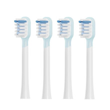Electric Toothbrush Heads Soft Bristles Gentle Cleaning Whitening Blue 4 Pack Replacement